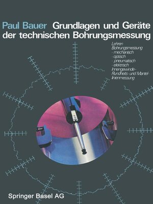cover image of Grundlagen und Geräte der technischen Bohrungsmessung